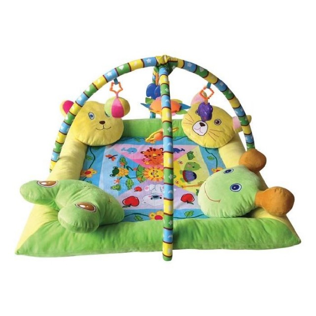 LORELLI PODLOGA ZA IGRU PLAY GYM SA 4 JASTUČETA (88X88CM) - Online Apoteka LORELLI PODLOGA ZA IGRU PLAY GYM SA 4 JASTUČETA (88X88CM)